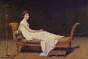 Portrait of Madame Recamier Jacques-Louis David